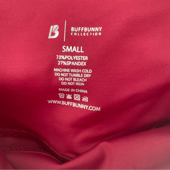 Buffbunny vibe leggings small cabernet - Picture 4 of 4